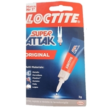 adesivo LOCTITE SUPER ATTAK classico grammi 3