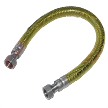 FLESSIBILE metallico con rivestimento uso GAS cm 300