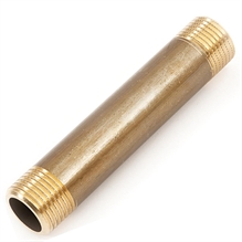 TRONCHETTO in ottone giallo maschio/maschio 1 cm 20