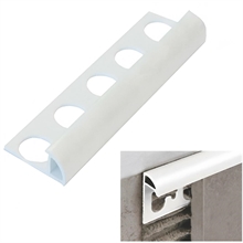 PROFILO in plastica per rivestimenti colore BIANCO