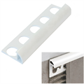 PROFILO in plastica per rivestimenti colore BIANCO