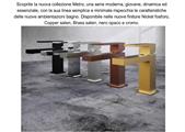 MISCELATORE MONOCOMANDO per BIDET BIANCHI serie METRO