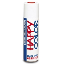vernice spray acrilica SARATOGA HAPPY COLOR colore NERO OPACO