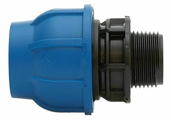 RACCORDO per tubo polietilene IRRITEC CONNECTO PLUS maschio 1 1/4x40 mm