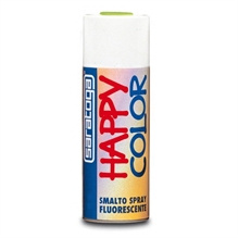 vernice spray SARATOGA HAPPY COLOR FLUORESCENTE colore ARANCIONE