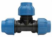 T per tubo polietilene IRRITEC CONNECTO PLUS diametro mm 40