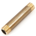 TRONCHETTO in ottone giallo maschio/maschio 1/2 cm 10