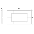 PLACCA a 4 moduli VIMAR serie PLANA