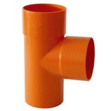 T in pvc diametro mm 80