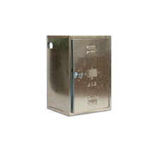 CASSETTA per contatore gas zincato cm 50x50x25