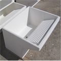 LAVATOIO in cemento bianco FERRICEM cm 80x70