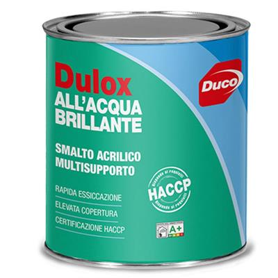 DUCO DULOX H2O brillante colore bianco litri 2,5