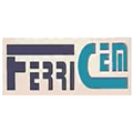 VASCA in cemento bianco con piedi uso lavanderia FERRICEM cm 60x70