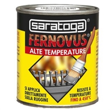 SMALTO GEL VERNICE SARATOGA FERNOVUS ALTE TEMPERATURE ml 250 nero opaco