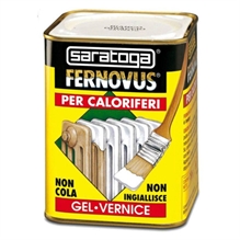 smalto in gel SARATOGA FERNOVUS per CALORIFERI colore BIANCO NEVE satinato