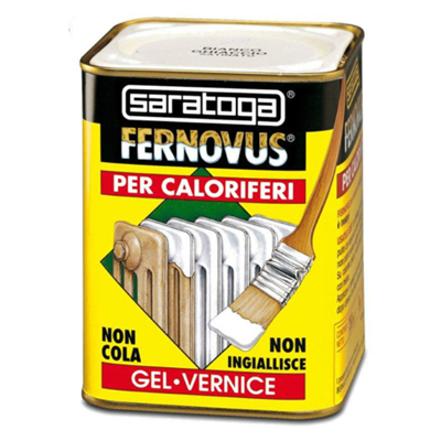 smalto in gel SARATOGA FERNOVUS per CALORIFERI colore BIANCO NEVE satinato