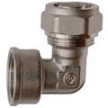 CURVA per tubo MULTISTRATO femmina 3/4x20 mm