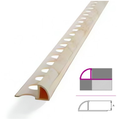 PROFILO tondo in pvc MARBLE SPIAGGIA ANDAL SYSTEM