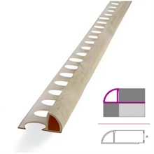 PROFILO tondo in pvc MARBLE TRAVERTINO GRIGIO ANDAL SYSTEM