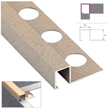 PROFILO quadro in alluminio STONE SABBIA h mm 10 ANDAL SYSTEM