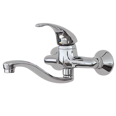 MONOCOMANDO miscelatore lavello a parete IDEAL STAR serie UNIVERSO