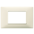 PLACCA a 3 moduli VIMAR serie PLANA BEIGE