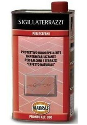SIGILLATERRAZZI MADRAS protettivo idrorepellente per balconi e terrazze