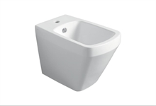 BIDET BADEN & BADEN SIMANS carenato Filomuro Rimless SIMAS BIANCO scarico terra