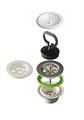 PILETTA in pvc per lavello in porcellana 1 1/4