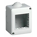 CUSTODIA a PARETE 2 moduli IP40 VIMAR serie ARCHE' EIKON PLANA PLANA