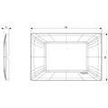 PLACCA a 3 moduli VIMAR serie PLANA