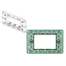SUPPORTO a 3 moduli VIMAR serie PLANA