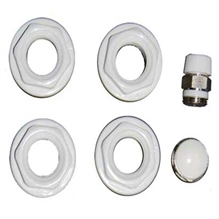 KIT tappi e valvolino per radiatore alluminio