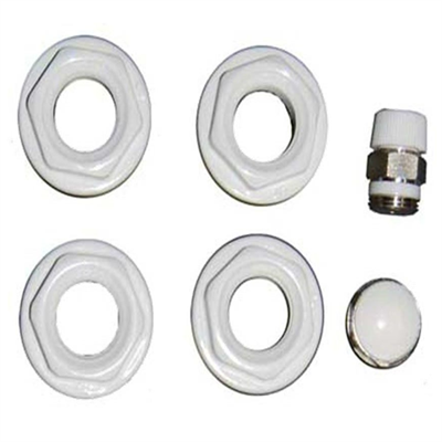 KIT tappi e valvolino per radiatore alluminio