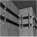 COLLARE in acciaio FISCHER 1/2 (20 mm) - 2 pezzi