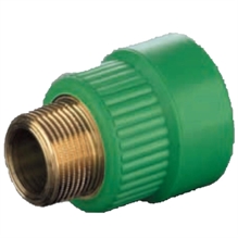 RACCORDO diritto per tubo PPR maschio 1/2x20mm