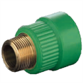 RACCORDO diritto per tubo PPR maschio 1/2x20mm