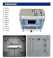 CENTRALINO a PARETE IP65 8 moduli MASTER