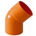 CURVA 45° in pvc diametro mm 125