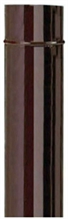 TUBO smaltato colore MARRONE diametro cm 13 lunghezza 1 metro